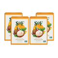 SoF Triple Milled Bar Soap – Coconut Oil & Organic Shea Butter | Vegan & Non-GMO | 6 oz | South Of France