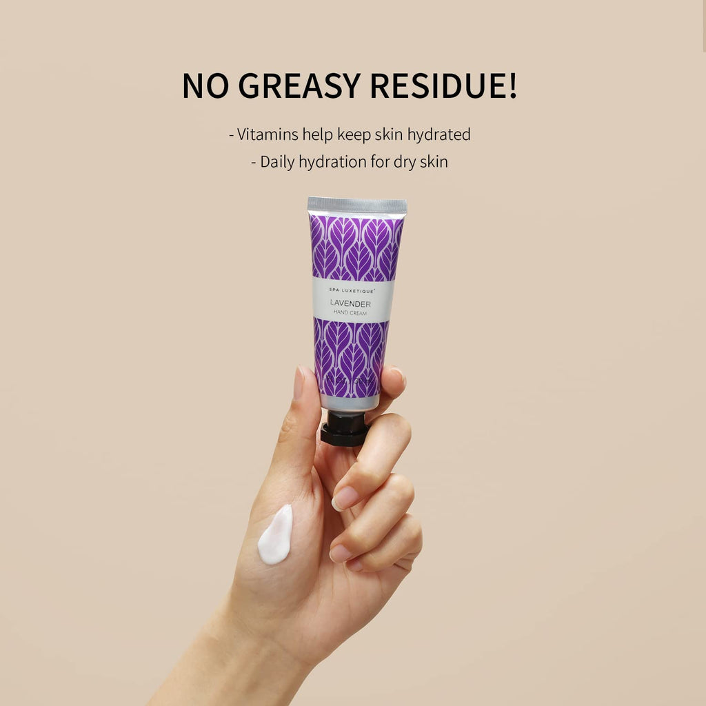 Spa Luxetique Hand Cream Gifts Set — 4 Fragrances, Travel Size Moisturizers