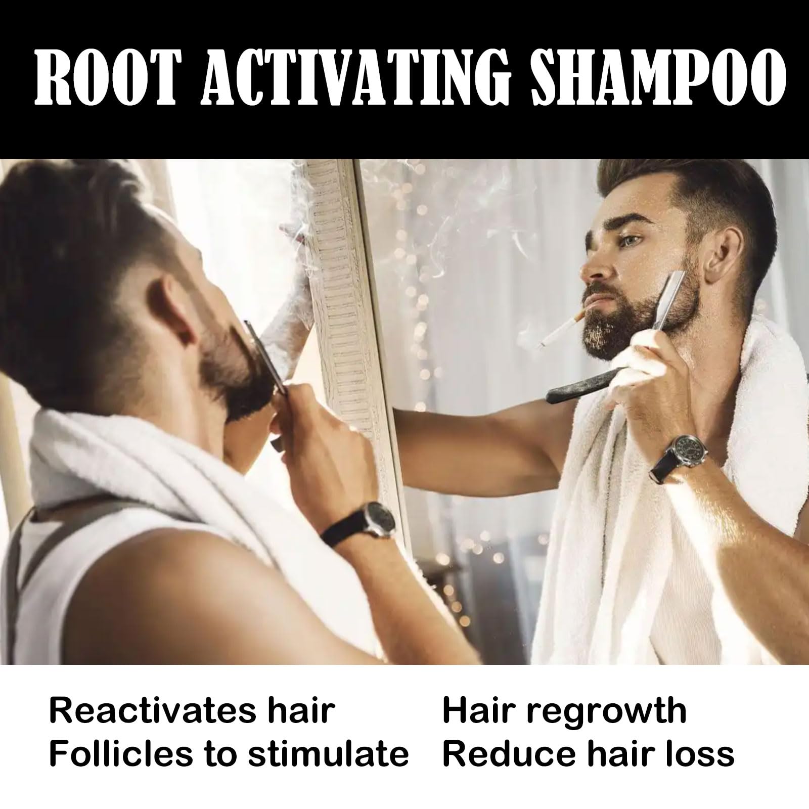 SPARTAN REPAIR SHAMPOO – Root Activator for Hair Growth (2×100ml)