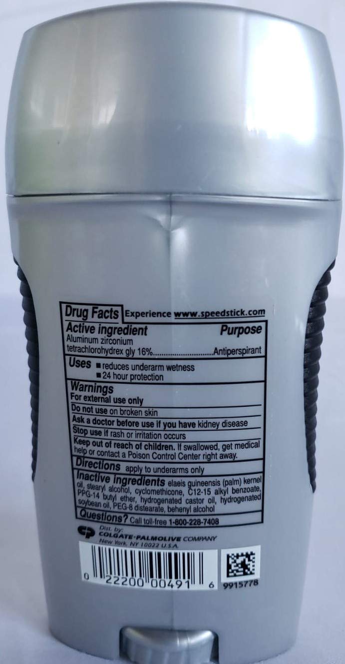 Speed Stick Power Unscented Anti-Perspirant Deodorant 3 oz – Pack of 10