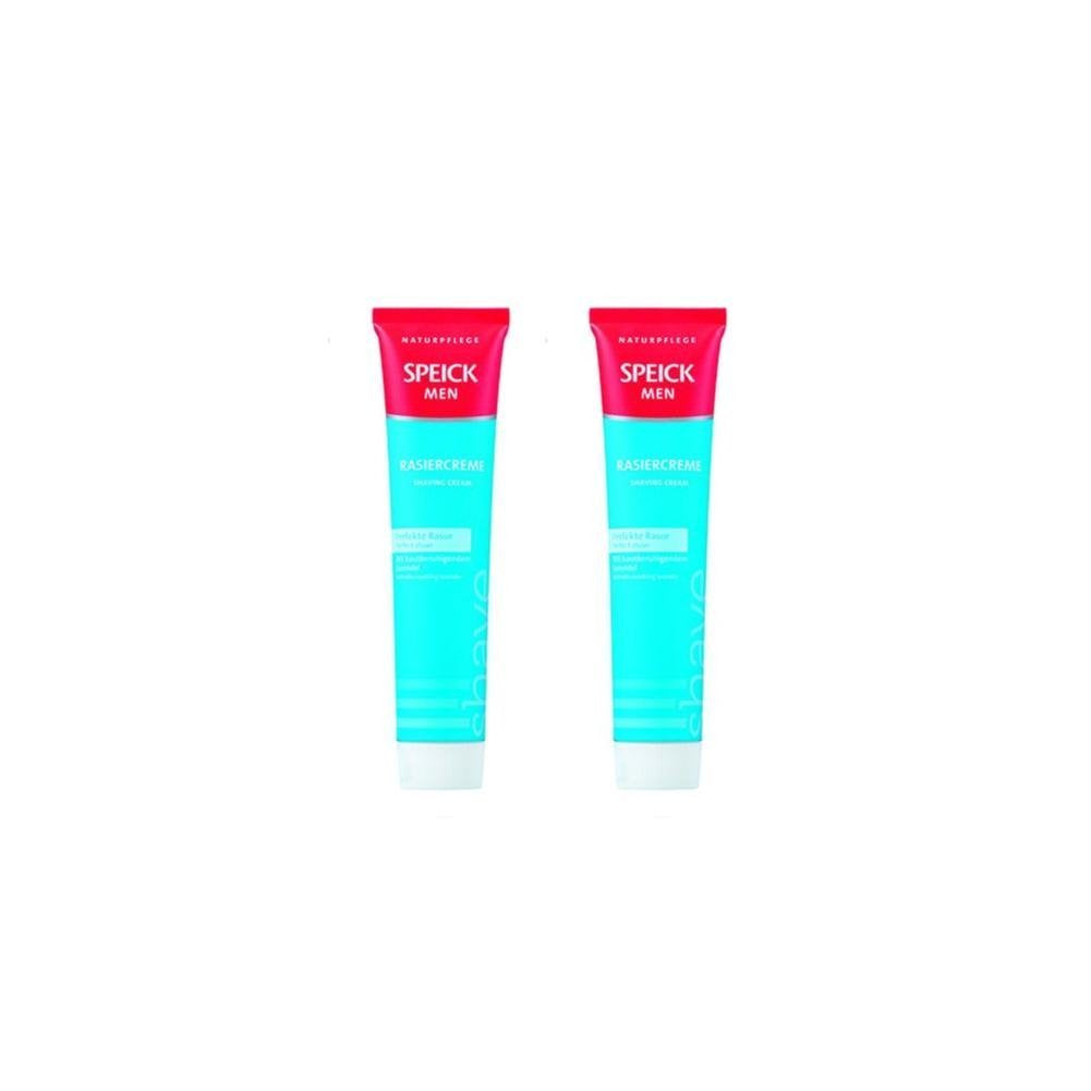 Speick Shave Cream - 2.5 fl oz (Pack of 2) | Rich Lather, Gentle Glide
