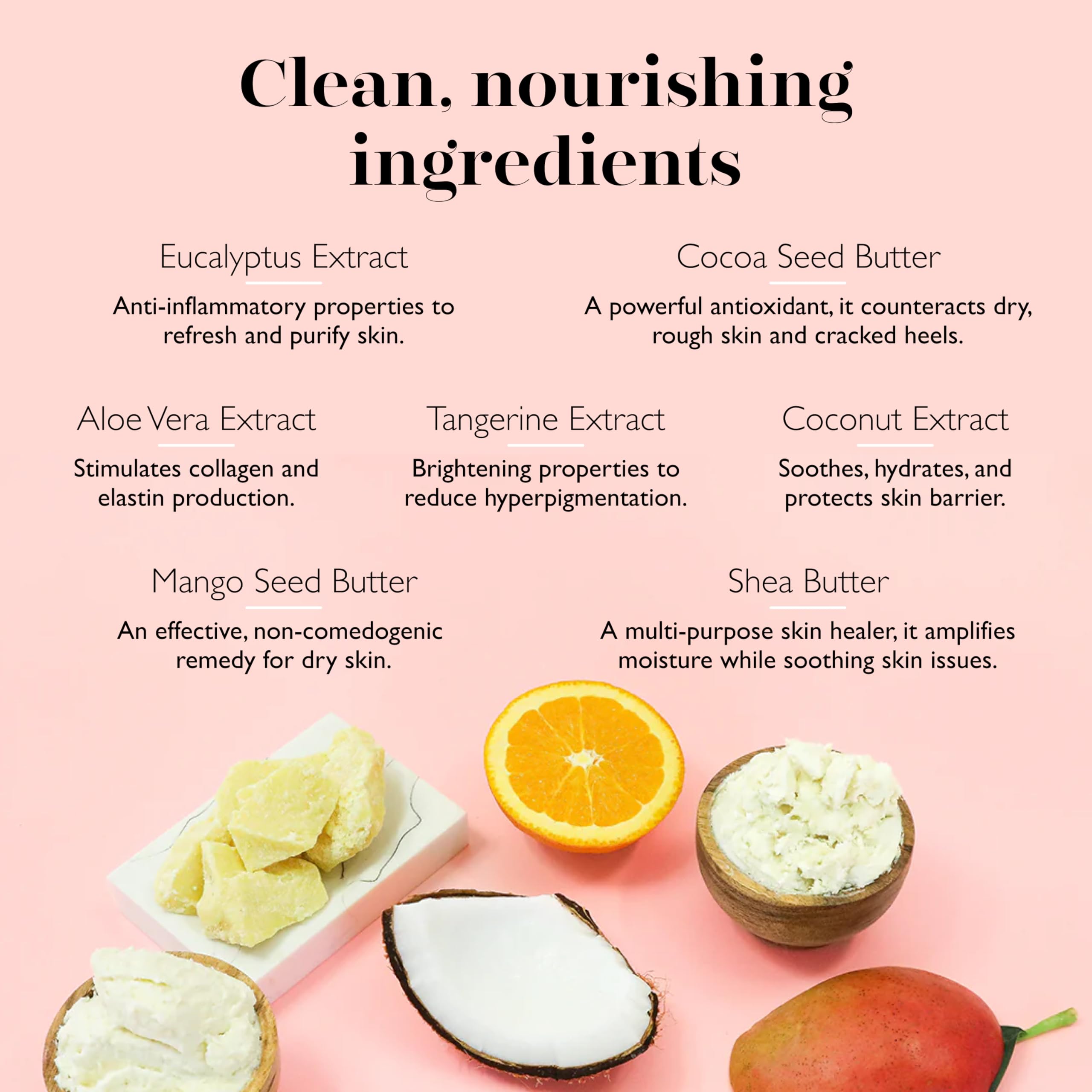 Spongelle Fresh Tangerine Eco Collection Body Buffer | Biodegradable, Vegan, Dermatologist-Tested | Made in USA | 15+ Uses