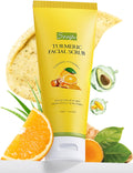 Srripo Revitalizing Exfoliation Face Scrub with Vitamin C & Turmeric | Gentle Daily Facial Polish