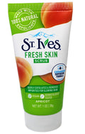 St. Ives Fresh Skin Scrub – Deep Apricot Exfoliator for Radiant Skin, 1 oz (12 Pack)