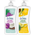St. Ives Body Lotion Variety 2-Pack – Hydrating Vitamin E & Avocado + Coconut & Orchid, 24H Moisture (20 oz each)