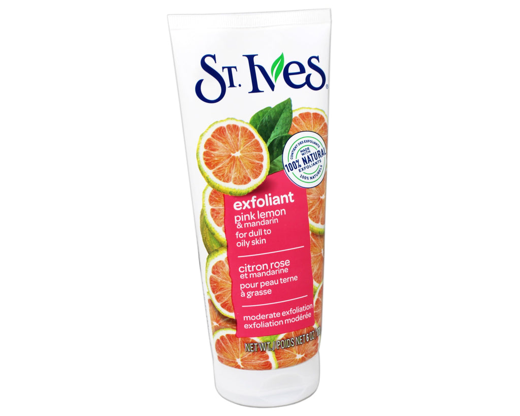 St. Ives Radiant Skin Scrub: Pink Lemon & Mandarin Orange, 6 oz