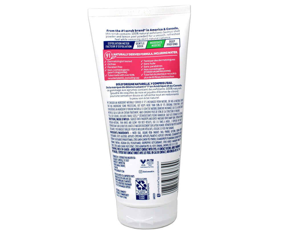St. Ives Radiant Skin Scrub: Pink Lemon & Mandarin Orange, 6 oz