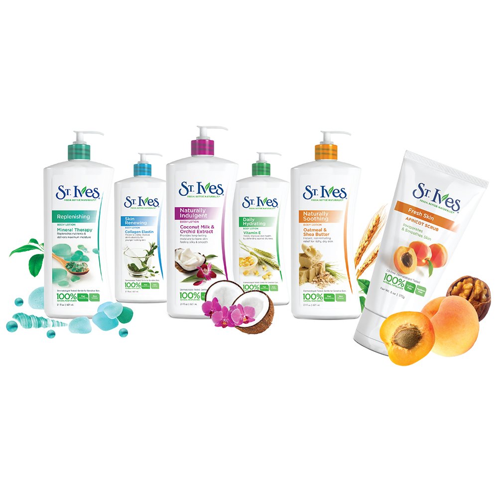 St. Ives Renewing Collagen and Elastin Hand & Body Lotion – Hydration & Elasticity