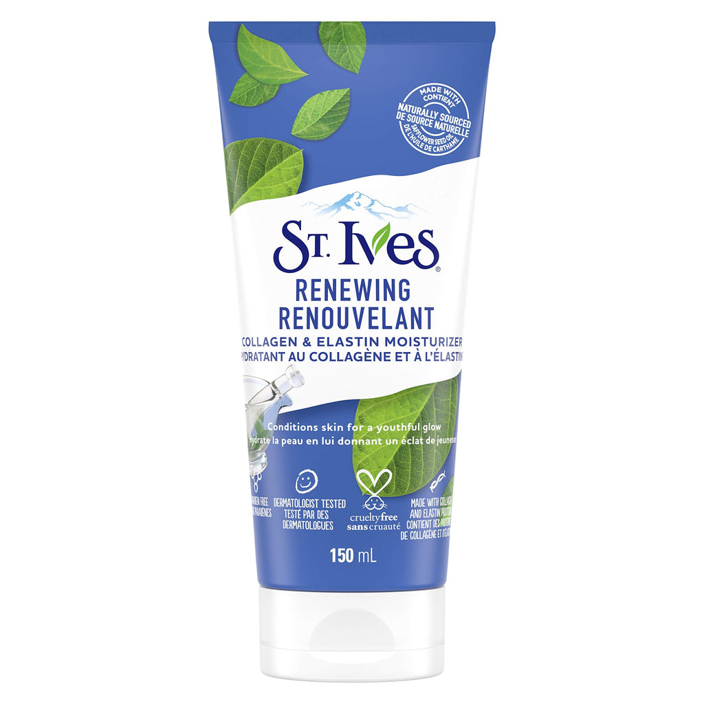 St. Ives Timeless Skin Collagen Elastin Face Lotion – 150mL | Hydrating, Non-Comedogenic & Dermatologist Tested