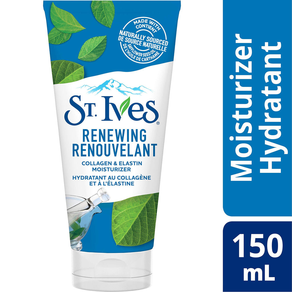 St. Ives Timeless Skin Collagen Elastin Face Lotion – 150mL | Hydrating, Non-Comedogenic & Dermatologist Tested