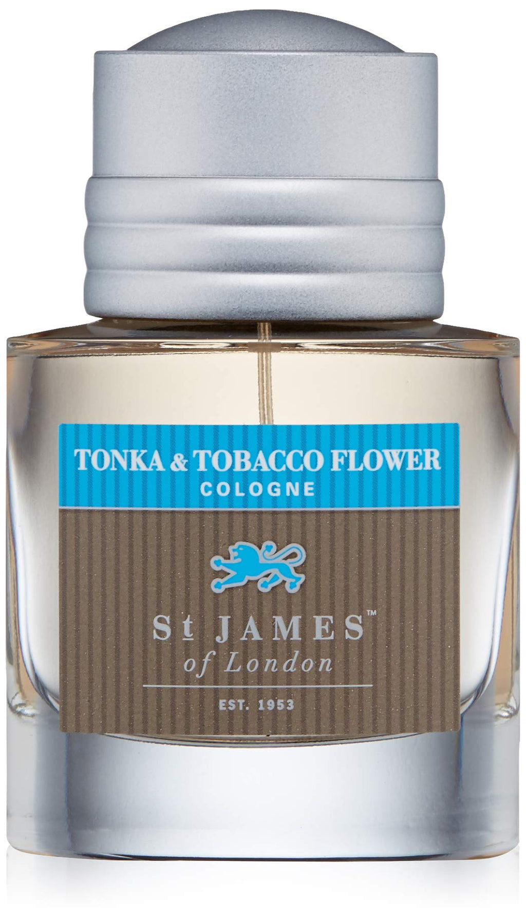 St James of London Tonka & Tobacco Flower Cologne – Rich Tobacco, Tonka Bean & Woods