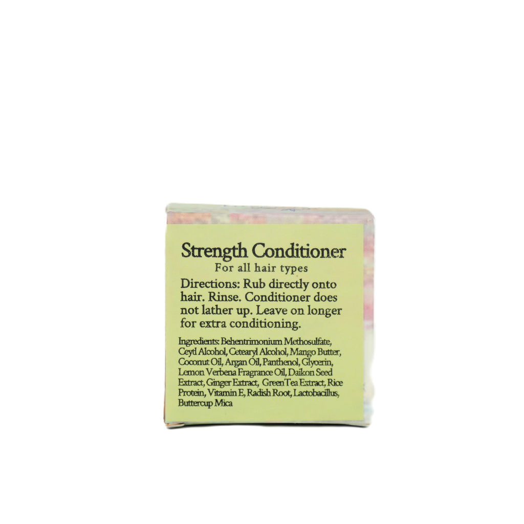 StarBars Conditioner Bar – Lemongrass Verbena with Ginger & Green Tea for Strength & Shine – Silicone-Free, 2oz