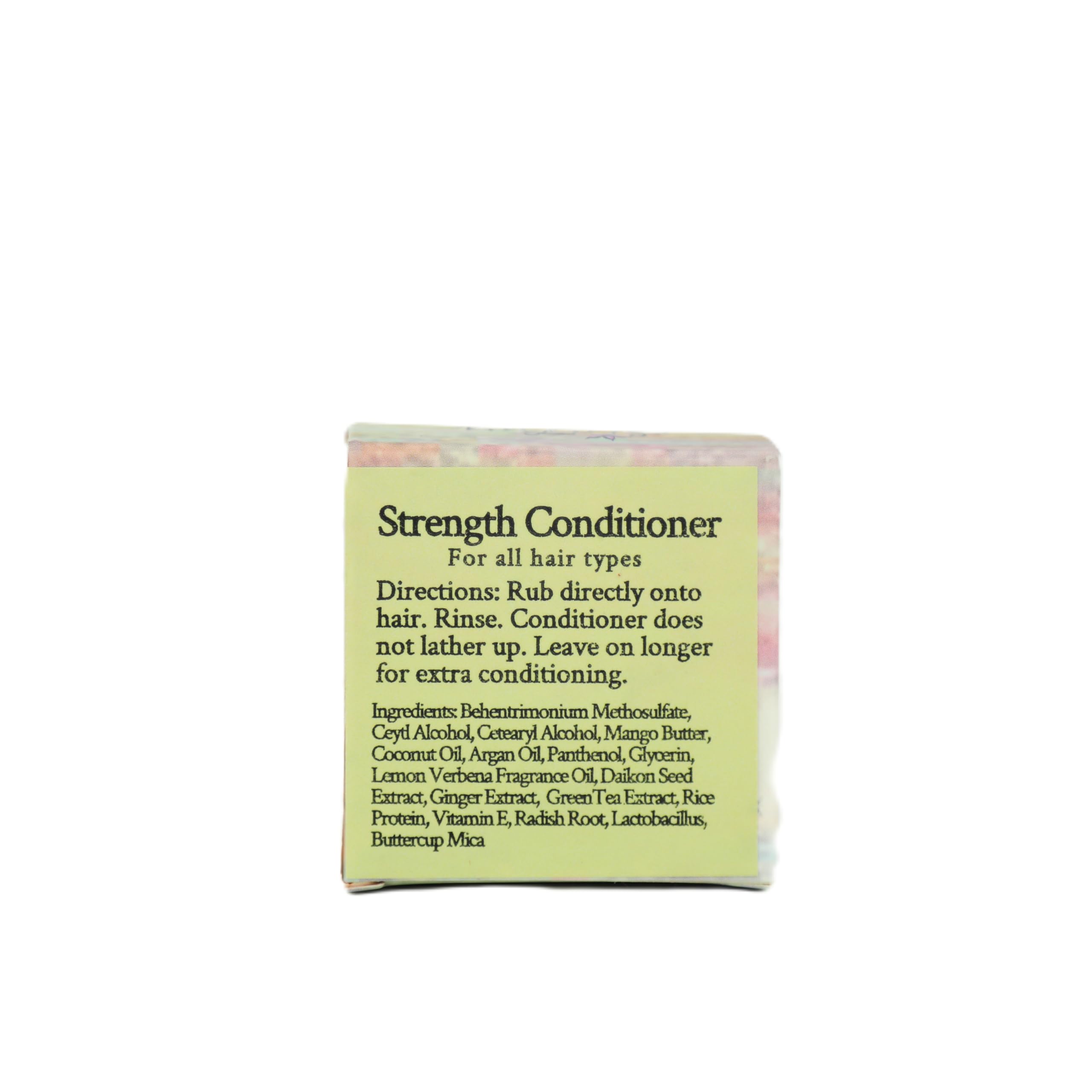 StarBars Conditioner Bar – Lemongrass Verbena with Ginger & Green Tea for Strength & Shine – Silicone-Free, 2oz
