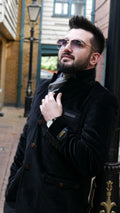 Black Velvet Casual Jacket