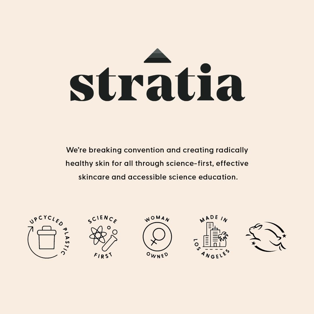 Stratia Interface Daily Moisturizer with Peptides – Hydration & Barrier Support for All Skin Types (1.7 oz)