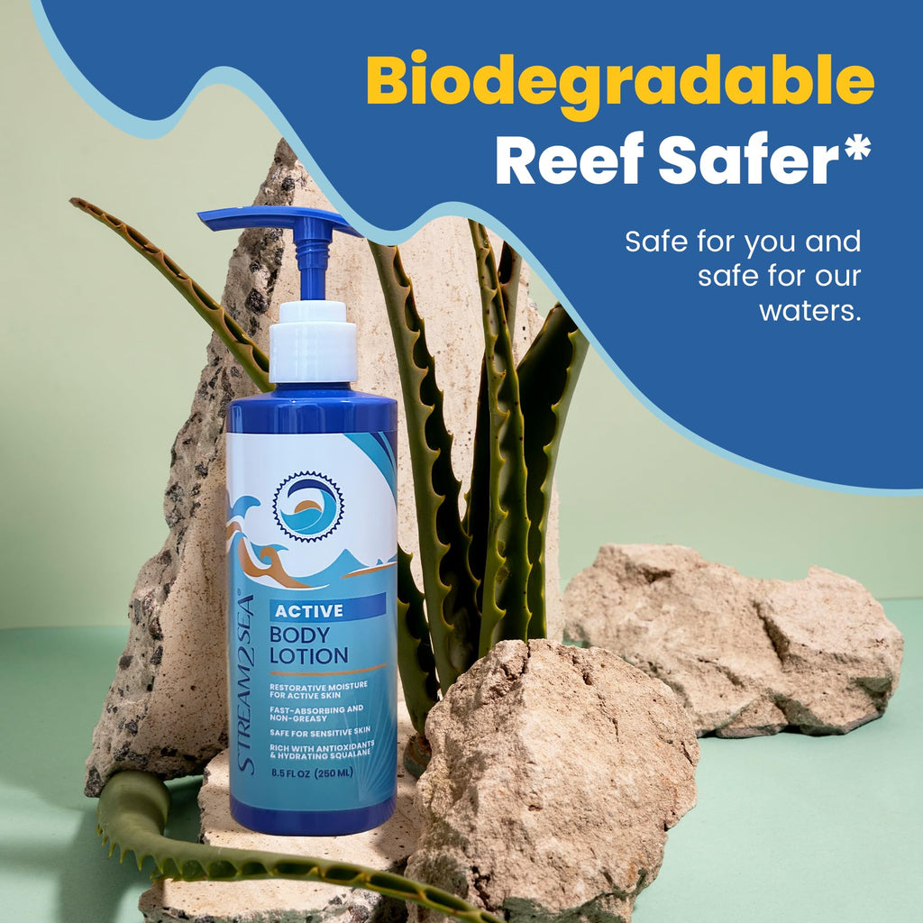 STREAM 2 SEA Nourishing Body Lotion – Deep Hydration, Reef-Safe, 32 oz