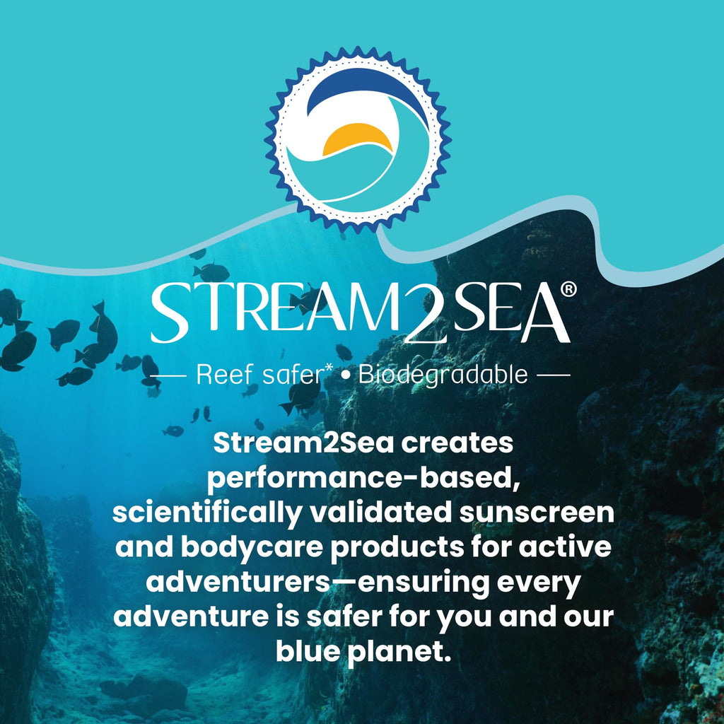 STREAM 2 SEA EcoStick WildBlue SPF 35 Mineral Sunscreen Stick - Reef Safe & Biodegradable