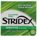 Stridex Daily Care Acne Pads with Aloe for Sensitive Skin – 55 Count