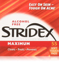 Stri-dex Pads Maximum Strength – 3 Pack of 55 Pads | Stridex