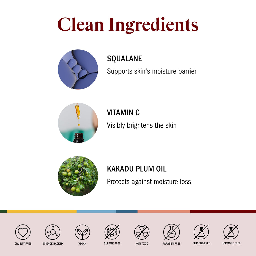 STRIPES Beauty Naomi Watts The Full Monty Post Shower Body Oil — Hydrates, Brightens, Squalane & Vitamin C (1.0 Fl Oz Travel Size)