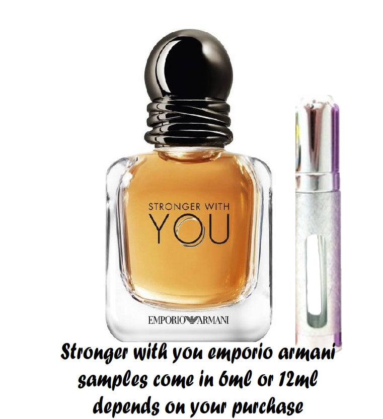 Giorgio Armani stronger with you samples
