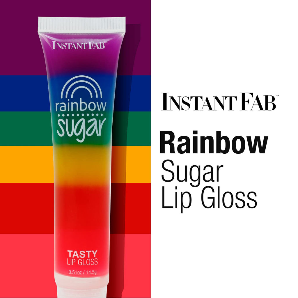 STUDIO LIMITED Rainbow Lip Gloss 12-Piece – Ultra Hydrating, Long-Lasting Shine 14ml