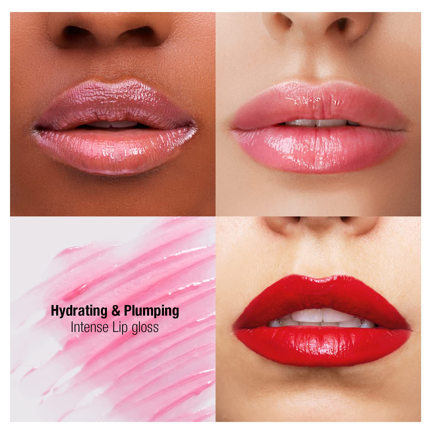 STUDIO LIMITED Rainbow Lip Gloss 12-Piece – Ultra Hydrating, Long-Lasting Shine 14ml