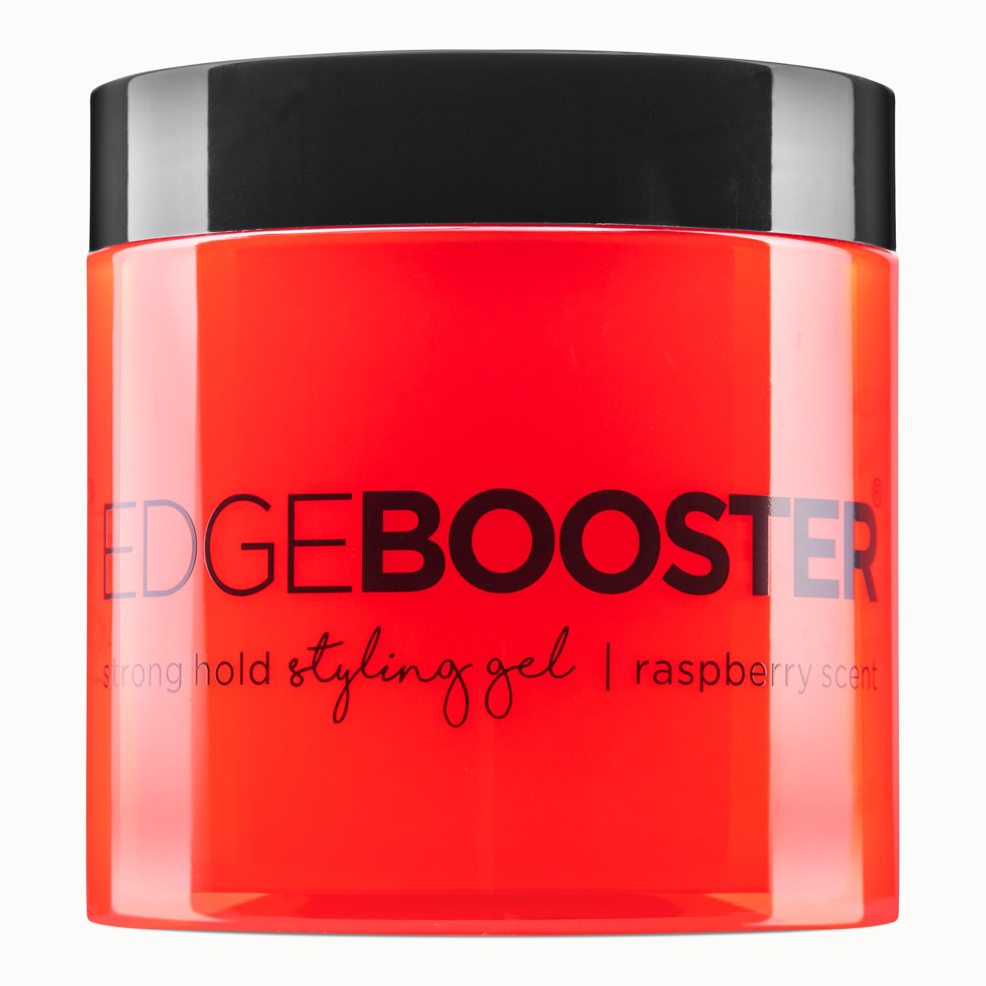 Style Factor EDGE BOOSTER Strong Hold Styling Gel – Alcohol-Free, Camellia Seed Oil, Frizz Control for Curly, Wavy & Straight Hair | 16.9oz
