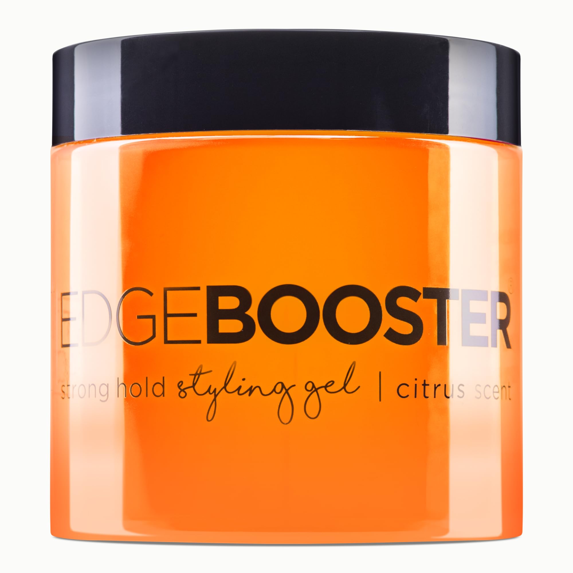 Style Factor EDGE BOOSTER Strong Hold Styling Gel – Alcohol-Free, Camellia Seed Oil, Frizz Control (16.9oz)