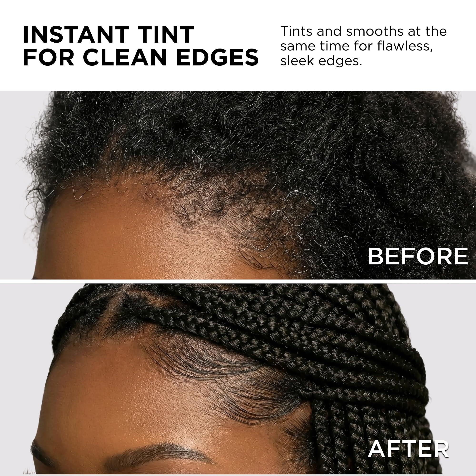 Style Factor Edge Booster Hideout Pomade – Black Tint, Strong Hold, Gray Coverage