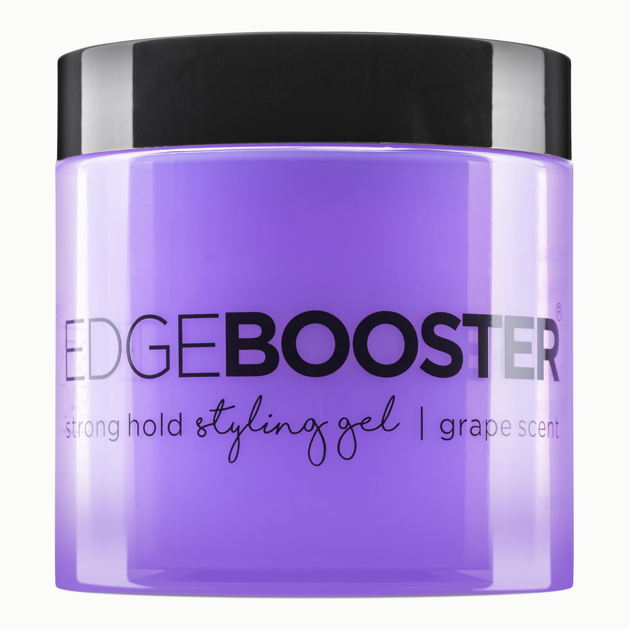 Style Factor EDGE BOOSTER Strong Hold Styling Gel – Alcohol-Free, Camellia Seed Oil, Frizz Control, 16.9oz