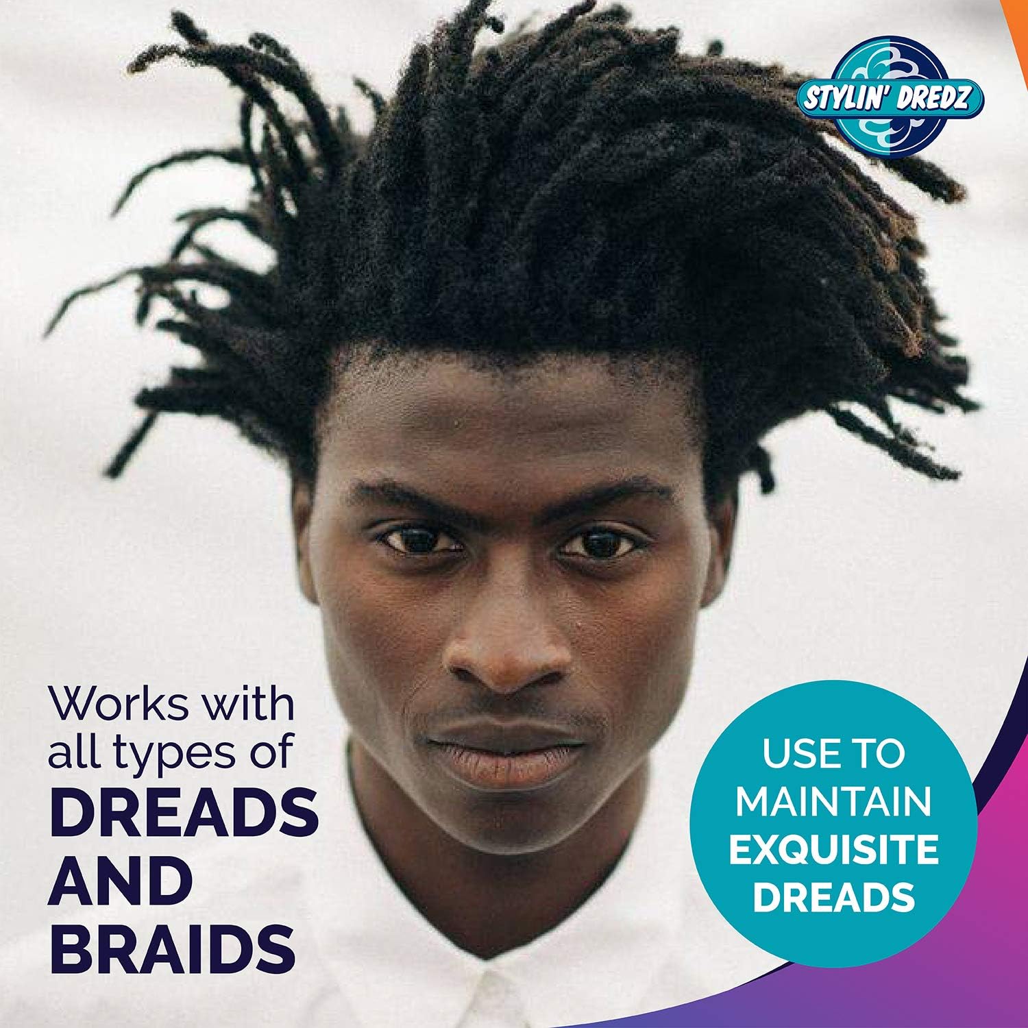 Stylin Dredz Spray Shampoo – Residue-Free Dreadlock Cleanse with Tea Tree Oil (2 x 350 ml)
