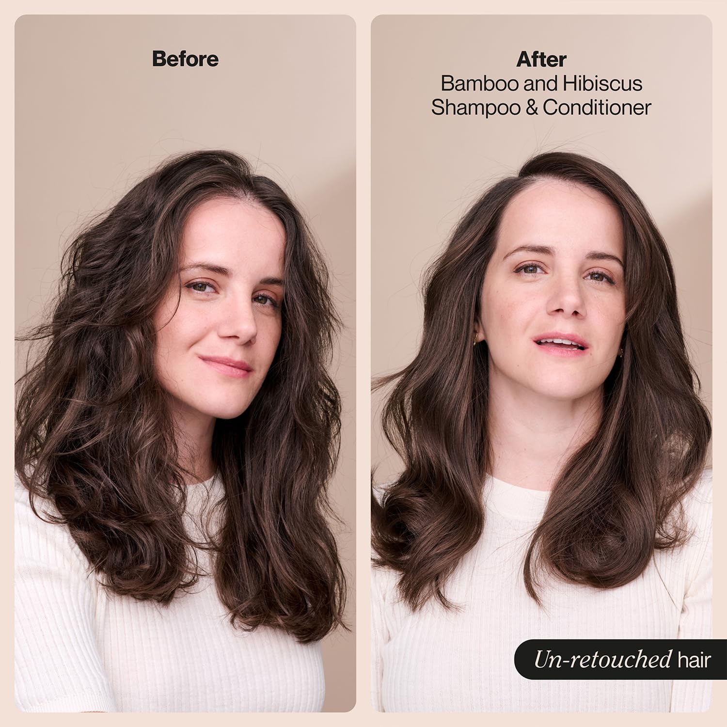 Suave Bamboo & Hibiscus Volumizing Shampoo & Conditioner Set – For Fine, Flat Hair, 12.6 Oz Each