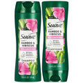 Suave Bamboo & Hibiscus Volumizing Shampoo & Conditioner Set – For Fine, Flat Hair, 12.6 Oz Each