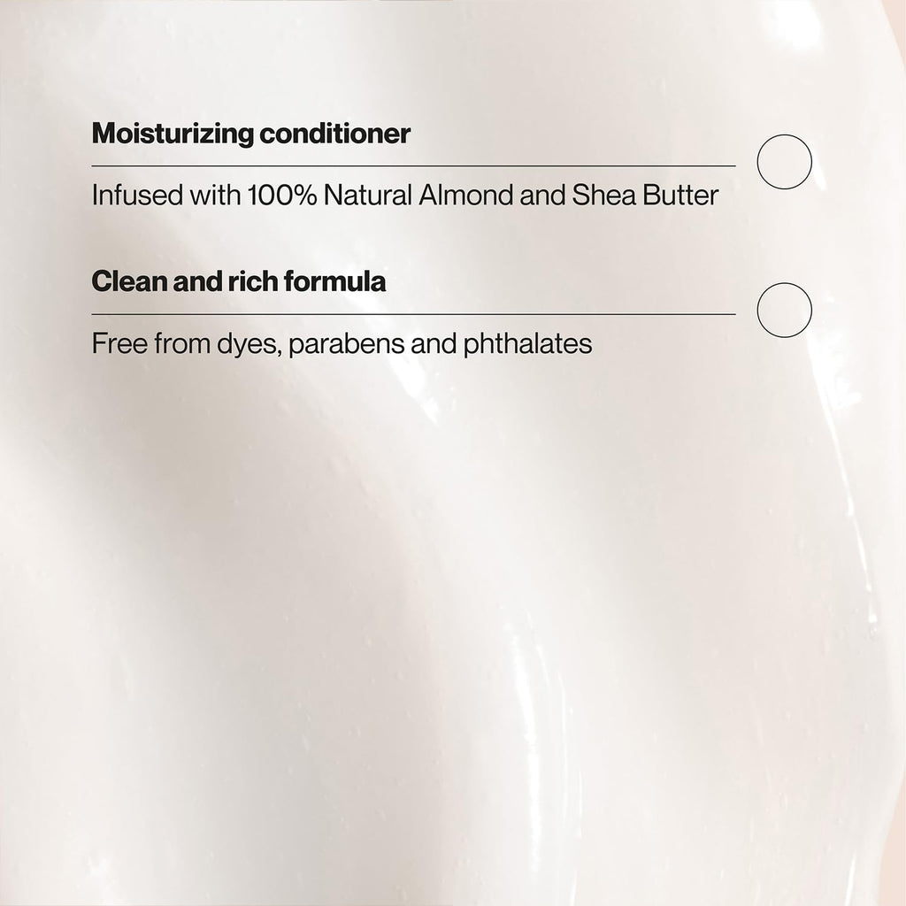 Suave Almond Shea Butter Moisturizing Conditioner Bundle (12.6 oz + 28 oz) — Nourishes Dry Hair