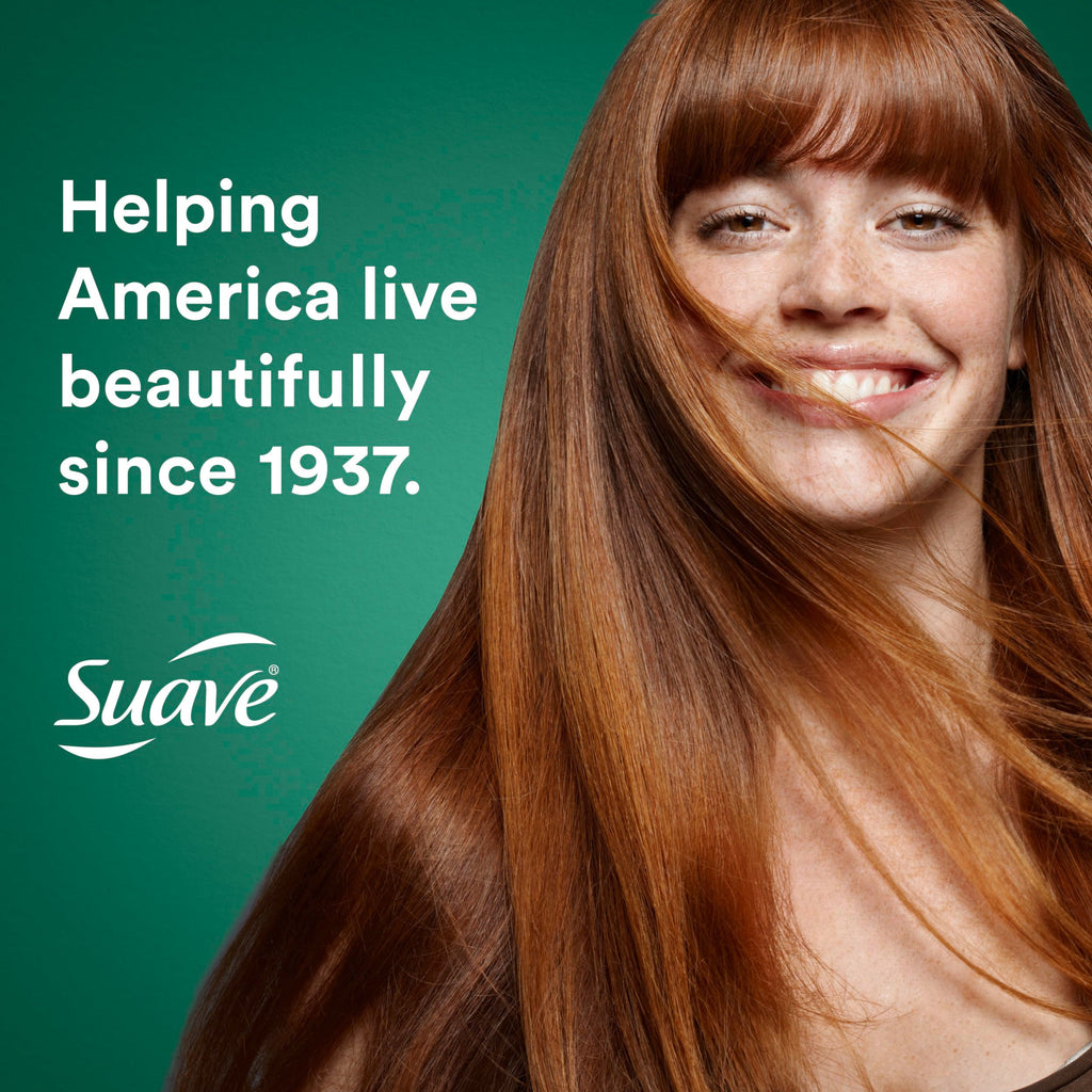 Suave Professionals Moisturizing Shampoo for Dry Hair – Almond & Shea Butter, Paraben-free & Dye-free, 28 oz (Pack of 4)