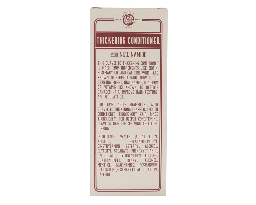 Suavecito Hair Thickening Conditioner with Niacinamide & Caffeine