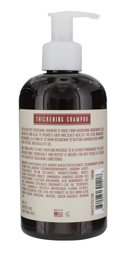Suavecito Hair Thickening Shampoo with Niacinamide – Vitamin B3 for Thinning Hair