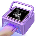 SUBAY UV Nail Lamp 108W – Cordless Gel Curing, 36 Beads, Touch Display, 4 Timers, Auto Sensor, Purple