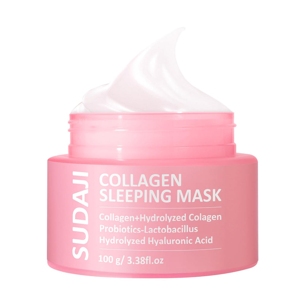 SUDAJI Collagen Sleeping Mask - Deep Hydration, Pore Refinement & Overnight Glow