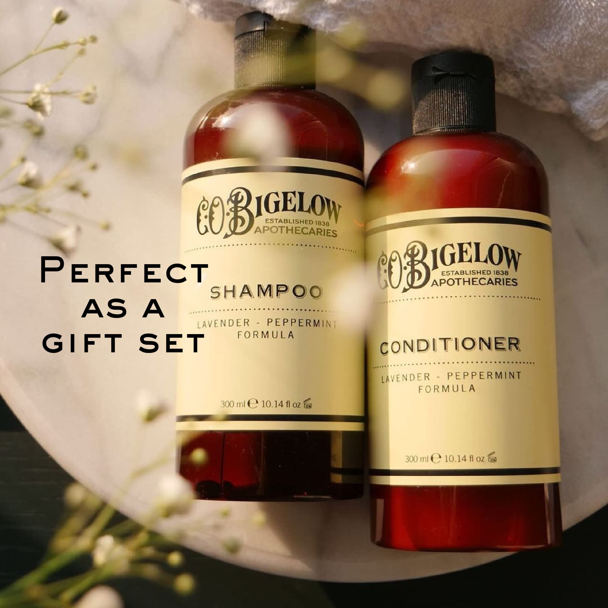 C. O. Bigelow Lavender Peppermint Conditioner — Hydrating 2-Pack, Sulfate-Free