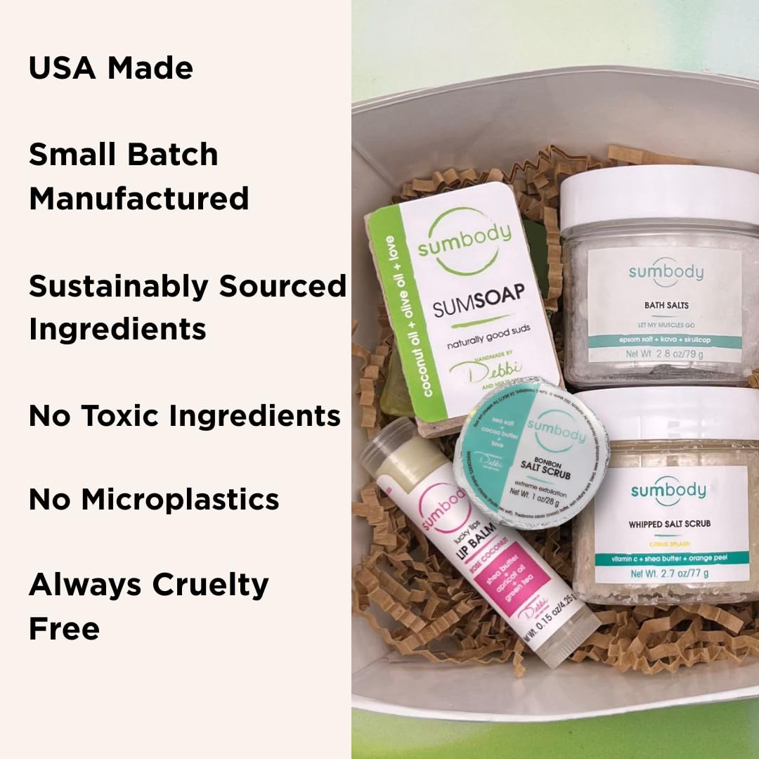 Sumbody USA Made Mini Self Care Gift Set – 6pc Aromatherapy Spa Box
