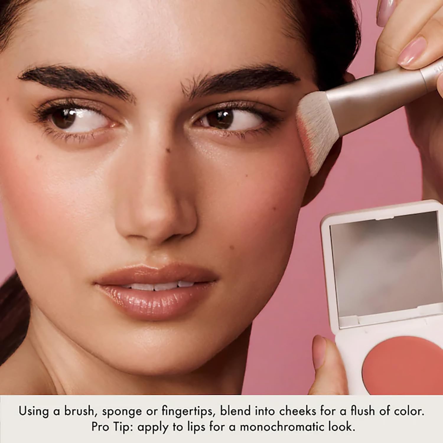 Summer Fridays Blush Butter Balm in Sweet Rosé — Hydrating Cream Blush with Hyaluronic Acid & Ceramides (0.14 oz)