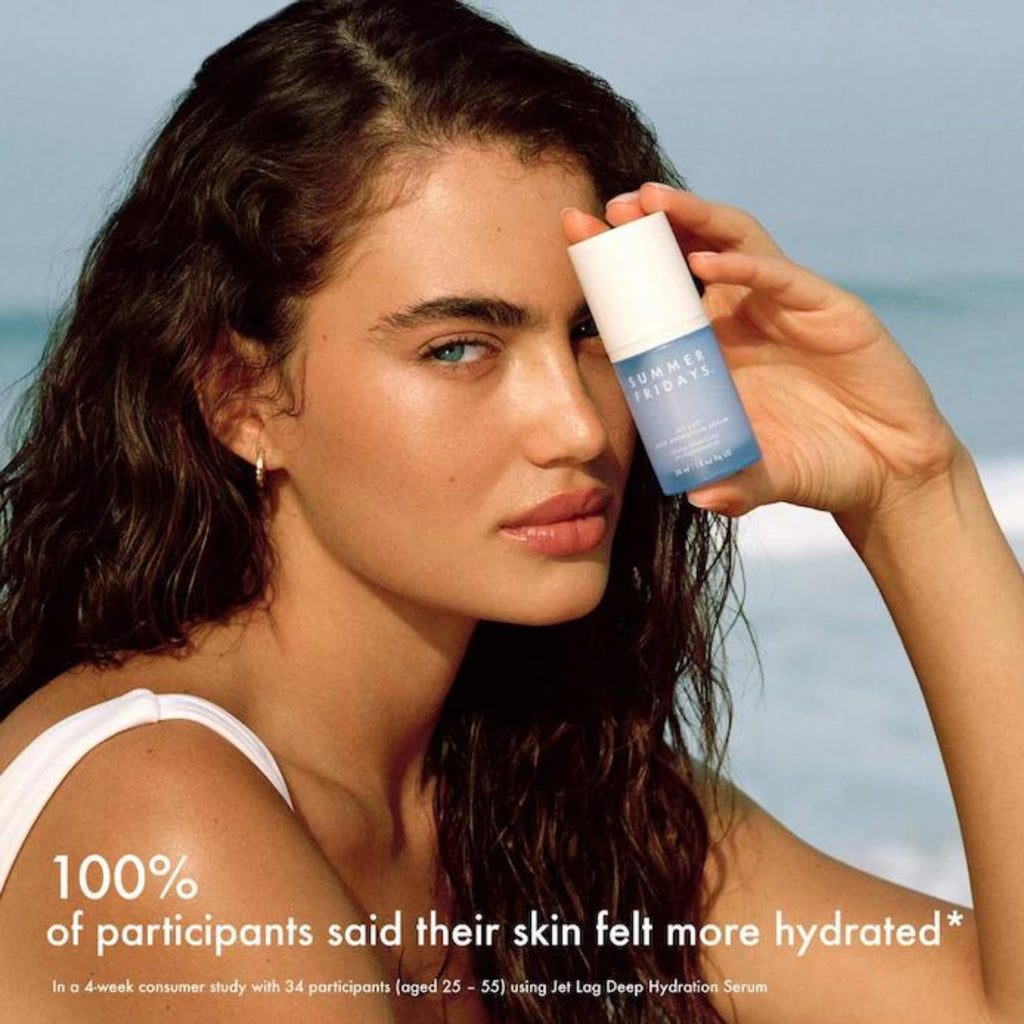 Summer Fridays Jet Lag Deep Hydration Serum | Fragrance-Free Hydration for Dry Skin