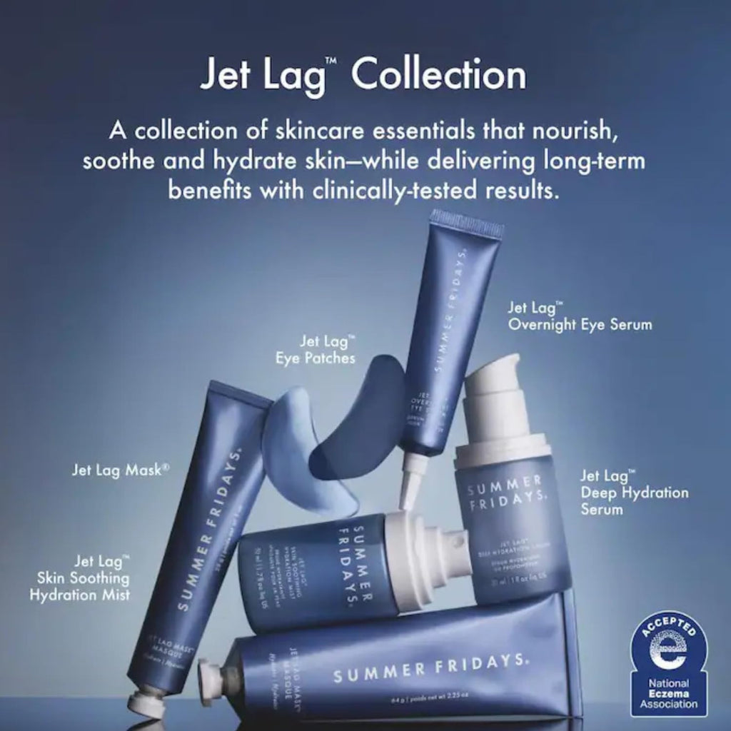 Summer Fridays Jet Lag Under Eye Patches – Hydrating, Depuffing Hydrogel Masks (6 Pairs)