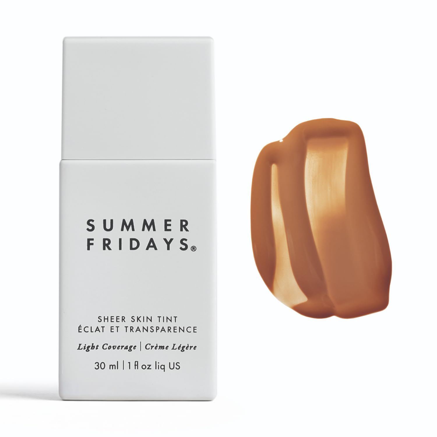 Summer Fridays Sheer Skin Tint with Hyaluronic Acid – Shade 7 (Medium Deep, Golden Neutral)