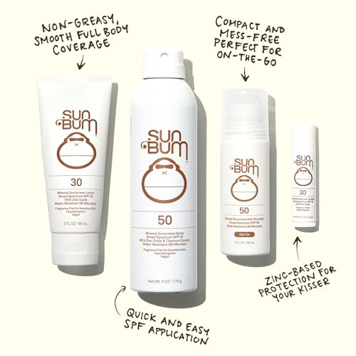 Sun Bum Mineral SPF 50 Sunscreen Lotion – 2 Pack, Vegan & Hawaii 104 Act Compliant