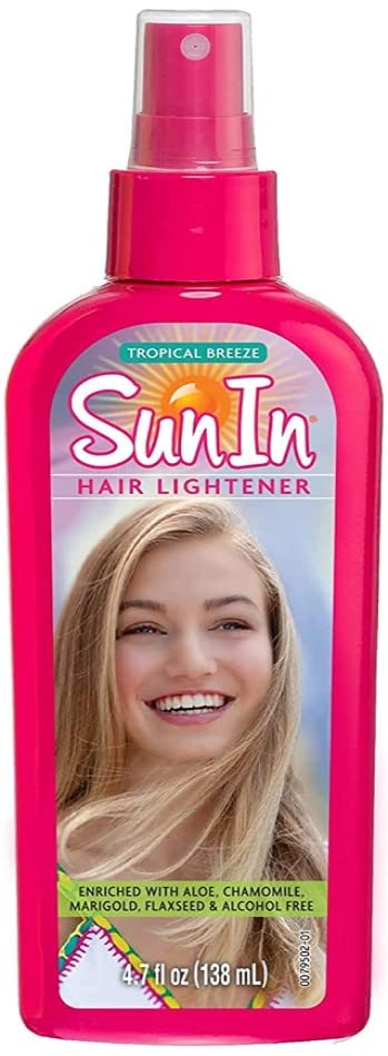 Sun-In Original Spray-In Hair Lightener – Tropical Breeze, 4.7 oz, Pack of 6 | SunSun