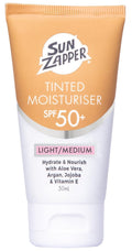 Sun Zapper BB Cream Tinted Sunscreen SPF 50+ – Light/Medium – Made in Australia