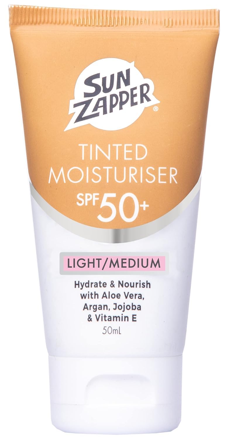 Sun Zapper BB Cream Tinted Sunscreen SPF 50+ – Light/Medium – Made in Australia